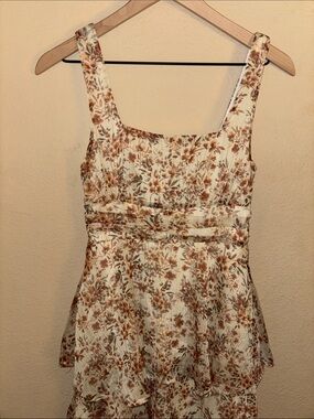 Altar’d State Floral Ruffled Maxi Dress
